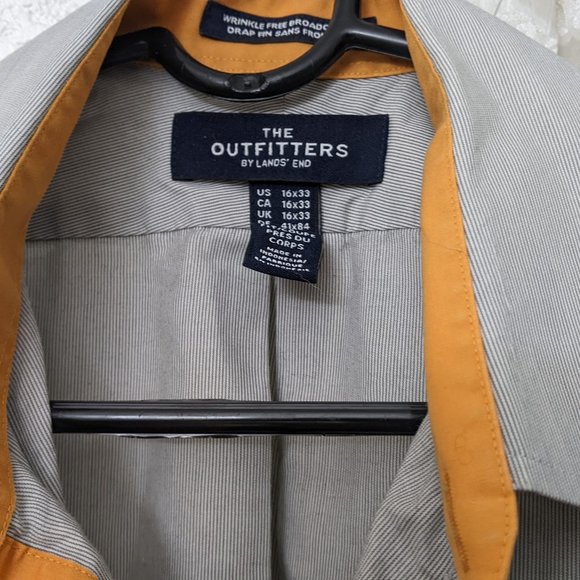 “The Outfitters” by Lands End Button Down Dress Shirts-100% Supima cotton - Picture 2 of 6
